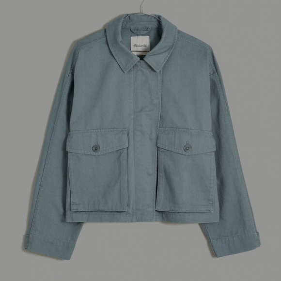 Madewell Cropped Cargo Jacket - Picture 6 of 7